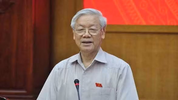  Le Secrétaire général du Parti communiste du Vietnam et Président vietnamien Nguyên Phu Trong. Photo : TT.