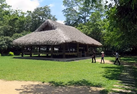 La maison commune de Tân Trào, une destination de choix de la province de Tuyên Quang (au Nord). Photo: VNA/CVN.