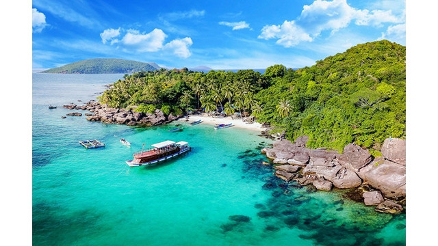 Un coin de l'île de Côn Dao. Photo : May Travel.