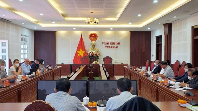 La vue générale de l'événement. Photo : Journal Thoi Dai.