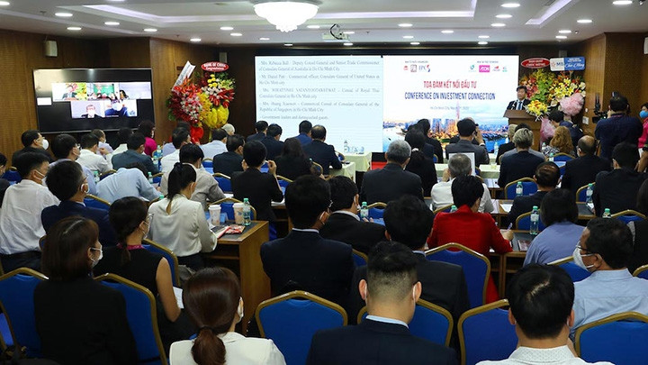 La cérémonie de lancement des programmes de coopération pour 2022 organisée par l’IPCS. Photo : baodautu.vn