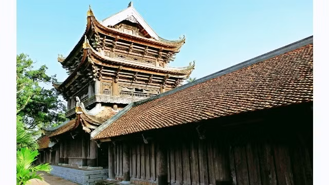 La fête de la pagode Keo à Thai Binh, organisée annuellement au 4e jour du premier mois du calendrier lunaire. 