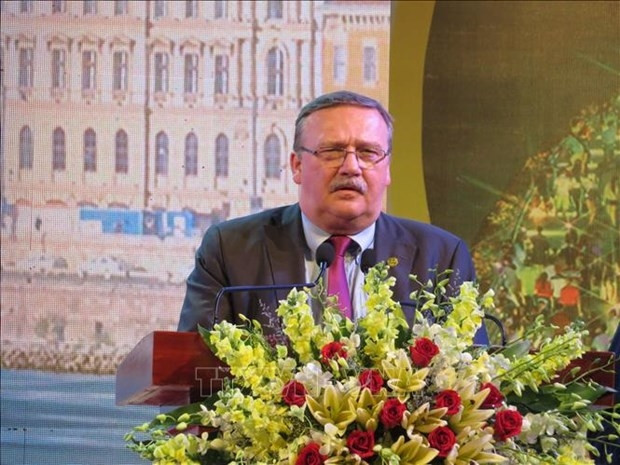 L’ambassadeur de Hongrie au Vietnam, Őry Csaba. Photo : VNA.
