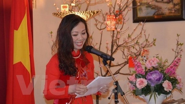 Nguyên Dai Trang, docteur de l’Institut universitaire professionnalisé Centennial, auteur du livre sur le Président Hô Chi Minh. Photo: VNA.