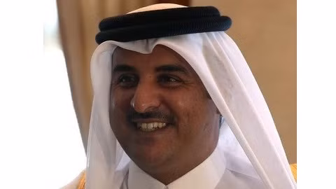 Le Sultan du Qatar, Tamin Bin Al Thani. Photo: AFP/VNA.