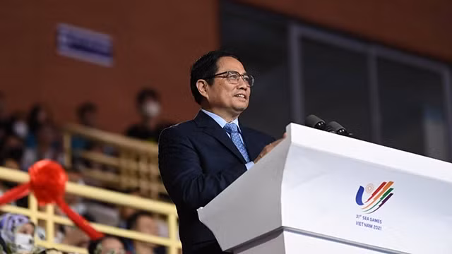 Le Premier ministre vietnamien, Pham Minh Chinh. Photo : VOV.