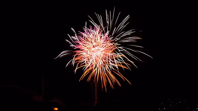 Le feu d'artifice. Photo d'illustration : Khanh Giang/NDEL.