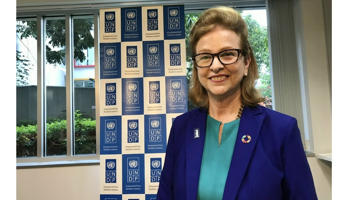 Caitlin Wiesen, coordonnatrice résidente par intérim de l’ONU au Vietnam, et représentante résidente en chef du PNUD au Vietnam. Photo : VGP.