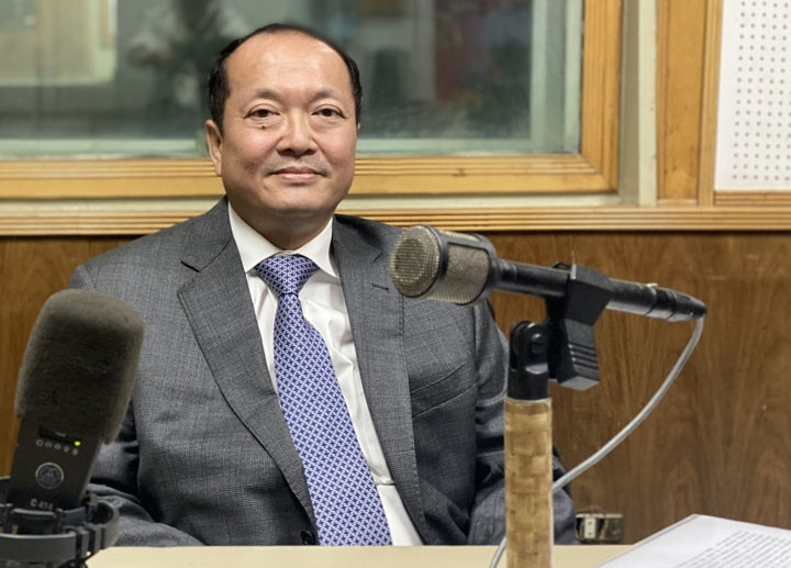 L’ambassadeur du Vietnam en Égypte, Nguyên Huy Dung. Photo : VOV.