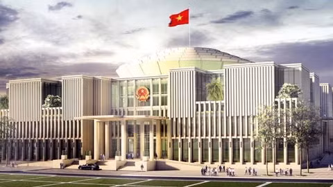 La Maison de l'Assemblée nationale vietnamienne. Photo: VNA.