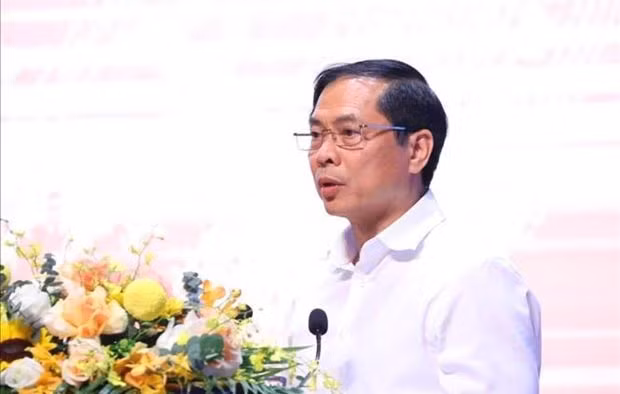 Le ministre des Affaires étrangères, Bui Thanh Son. Photo: VNA