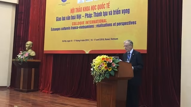 Colloque international sur les échanges culturels franco-vietnamiens le 16 avril à l’École Normale Supérieure de Hanoi.