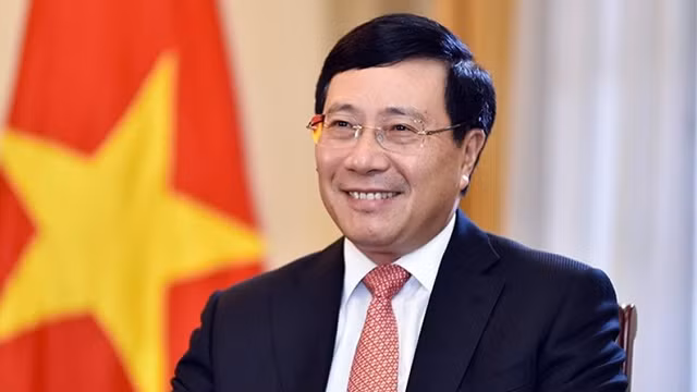 Le Vice-Premier ministre et ministre des Affaires étrangères Pham Binh Minh. Photo : baoquocte.vn.