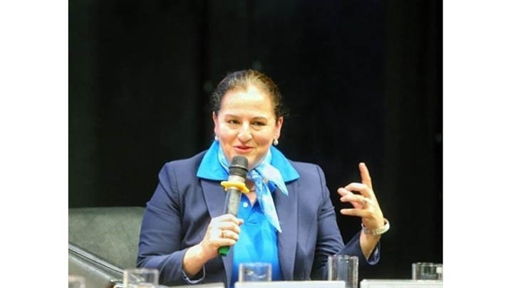 La représentante d’ONU Femmes au Vietnam, Elisa Fernandez. Photo : VNA.