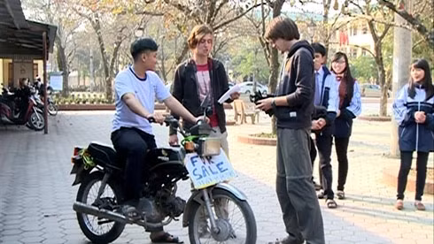 Paul et Yves sont également partis à la découverte des différentes régions du Vietnam. Photo: CVN.