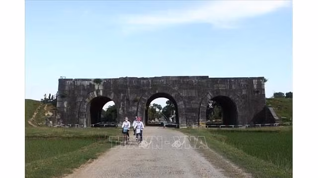 La citadelle de la dynastie de Hô. Photo : VNA.