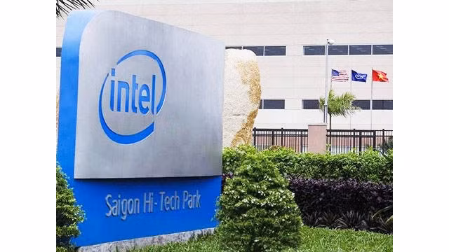 Intel Products Vietnam dans le parc de haute technologie de Hô Chi Minh-Ville. Photo: Brands Vietnam/CPV