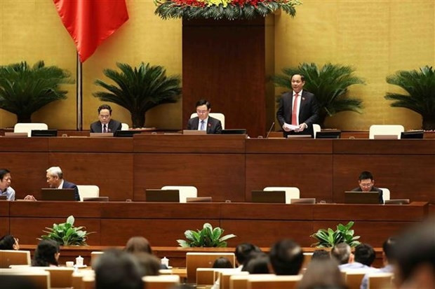 La 3e session de la XVe Assemblée nationale discute de la pratique de l’épargne et de la lutte contre le gaspillage en 2021. Photo : VNA.