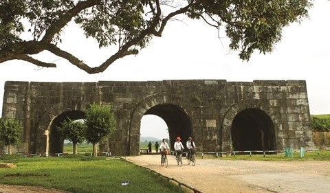 La citadelle de la dynastie des Hô, province de Thanh Hoa, a été reconnue patrimoine mondial en juin 2016. Photo: VNA.