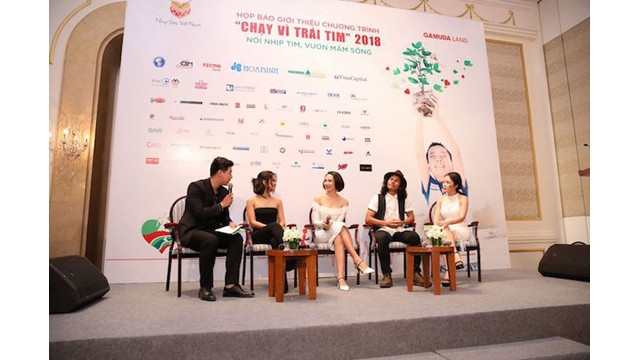 Le programme « Course pour le cœur 2018 » aura lieu le 16 décembre à Celadon City à Hô Chi Minh-Ville. Photo: https://doanhnhansaigon.vn