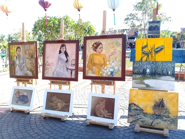 L'œuvre sera présente lors de l’exposition « Petit espace de Hôi An ». Photo : http://cand.com.vn