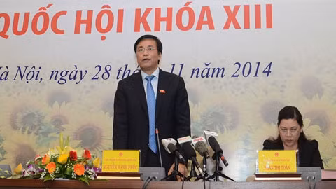 Nguyên Hanh Phuc, chef du cabinet de l’AN. Photo: NDEL.
