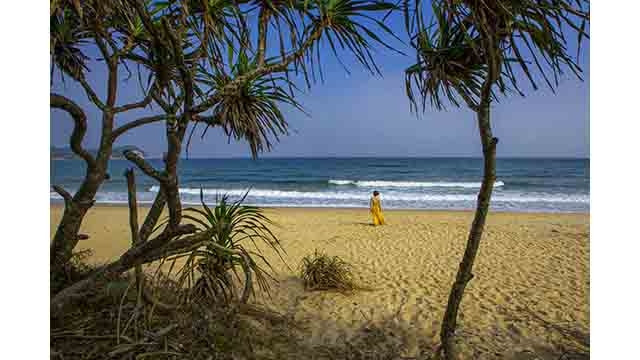 L’île de Vân Dôn dispose d’un paysage naturel qui est considéré comme un « paradis vert » avec de nombreuses plages de sable blanc pur et lisse. Photo : baoquangninh.com.vn