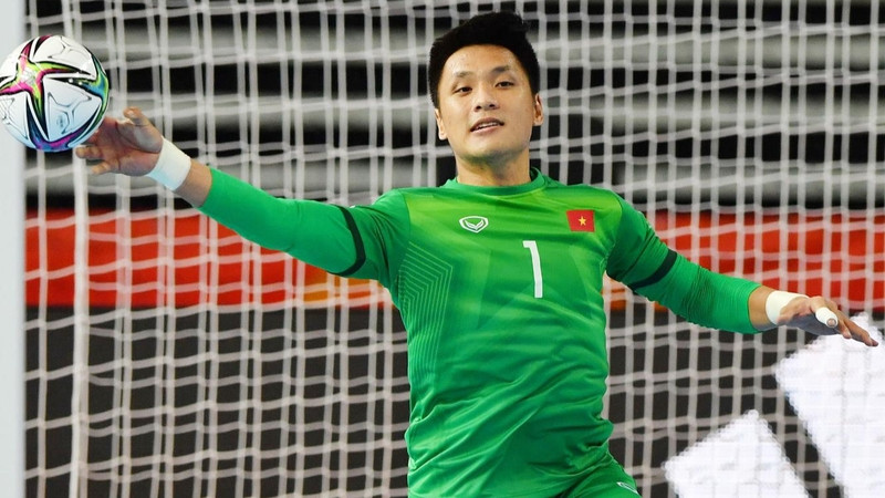 Le gardien de futsal Hô Van Y. Photo : baophapluat.vn.