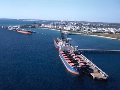 Le port de Nghi Son. Photo: thoibaonganhang.vn.