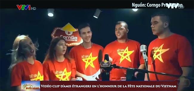 Vidéo clip d’amis étrangers en l’honneur de la Fête nationale du Vietnam