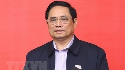 Le Premier ministre Pham Minh Chinh. Photo : VNA.