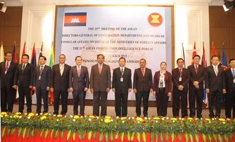 Les délégués participant à la réunion DGICM 19, le 8 septembre à Phnom Penh. Photo: VNA/CVN.