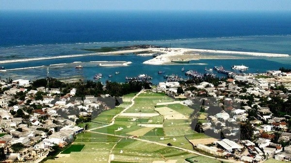 L'île de Ly Son, à Quang Ngai (au Centre). Photo: VNA.
