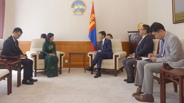 Une vue générale de la rencontre. Photo: baoquocte.vn