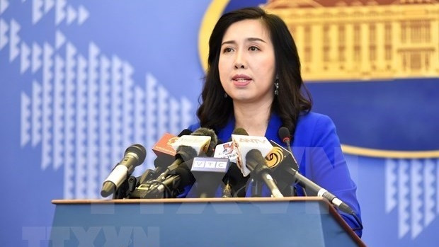 La porte-parole du ministère des AE, Lê Thi Thu Hang. Photo : VNA.