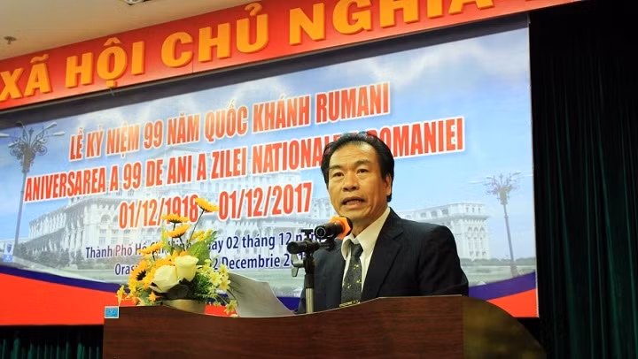 Le président de l’Association d’Amitié Vietnam - Roumanie de Hô Chi Minh-Ville, Nguyên Si Thang. Photo: VOH.