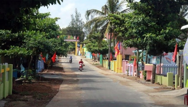 Au village de Tam Thanh, province de Quang Nam. Photo: NDEL.