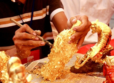 Le village des feuilles d'or de Kieu Ky