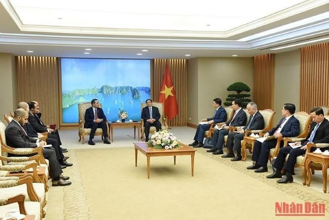 Une vue générale de la rencontre. Photo : Trân Hai/NDEL.