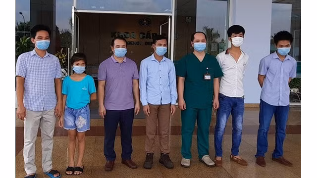 Six patients ont été déclarés guéris à l'Hôpital central des maladies tropicales. Photo : NDEL.