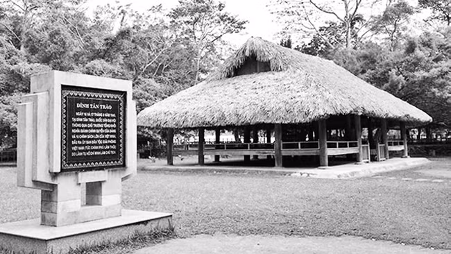 Maison communale de Tân Trào, où s’est tenu le Congrès national, précurseur de l’AN.