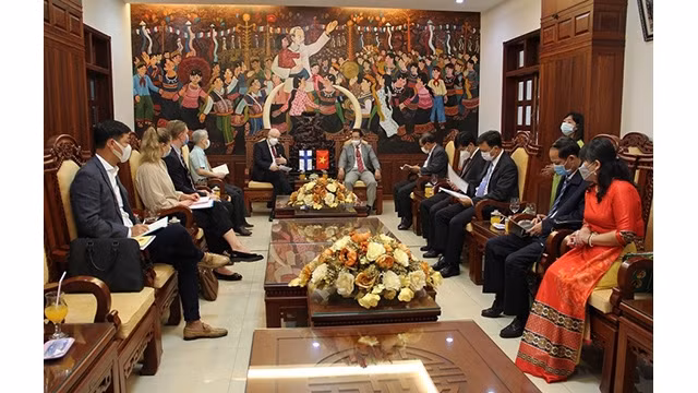 La vue générale de l'événement. Photo : Journal Thoi Dai.