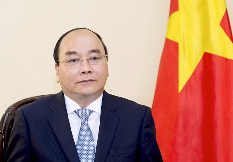 Le PM vietnamien Nguyên Xuân Phuc. Photo : VGP.