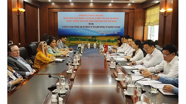 La vue générale de l'événement. Photo : Journal Thoi Dai