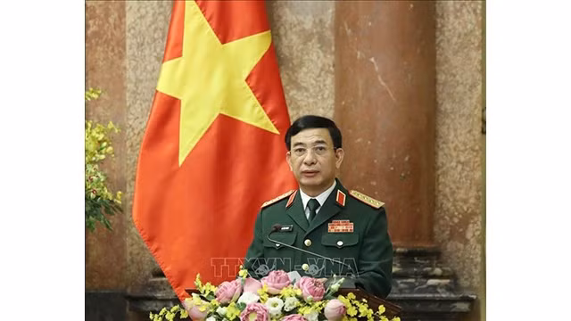 Le ministre vietnamien de la Défense, le général Phan Van Giang. Photo : VNA.