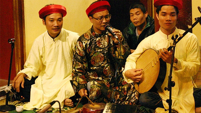 Le chant châu van interprété au Vieux quartier de Hanoi. Photo d'illustration: Khanh Giang/NDEL.