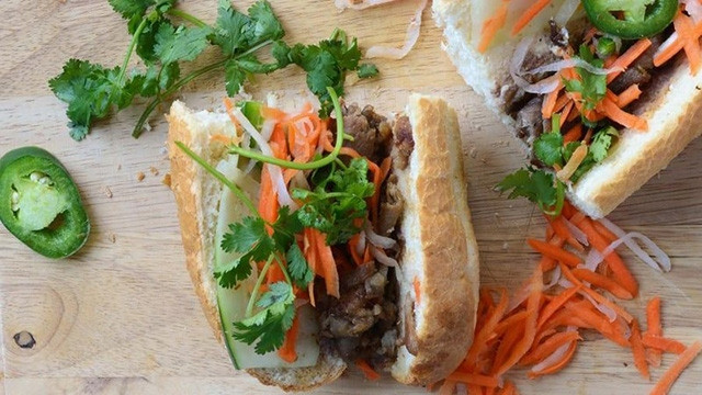 Le « banh mi » vietnamien est une création unique. Photo: CNN