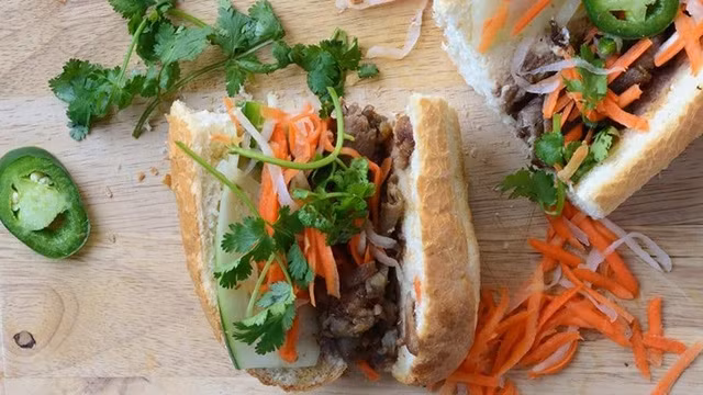 Le « banh mi » vietnamien est une création unique. Photo: CNN