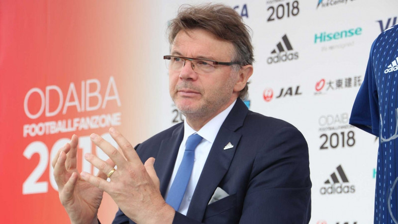 L’entraîneur de l'équipe U18 du Vietnam, Philippe Troussier. Photo : vtc.vn.
