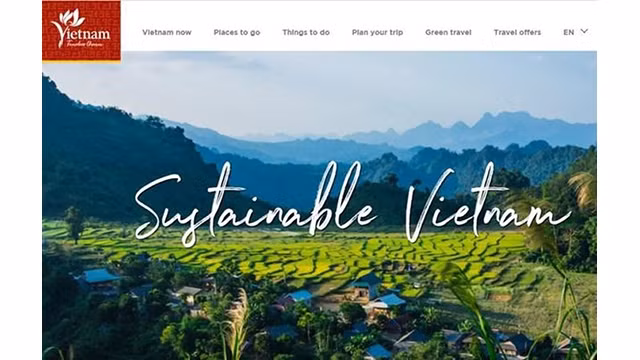 Sur la page Web Green Travel, les internautes trouveront des articles présentant le tourisme responsable, les coutumes et les habitudes vietnamiennes, promouvant des destinations attractives mais encore peu connues des touristes. Photo: VNA